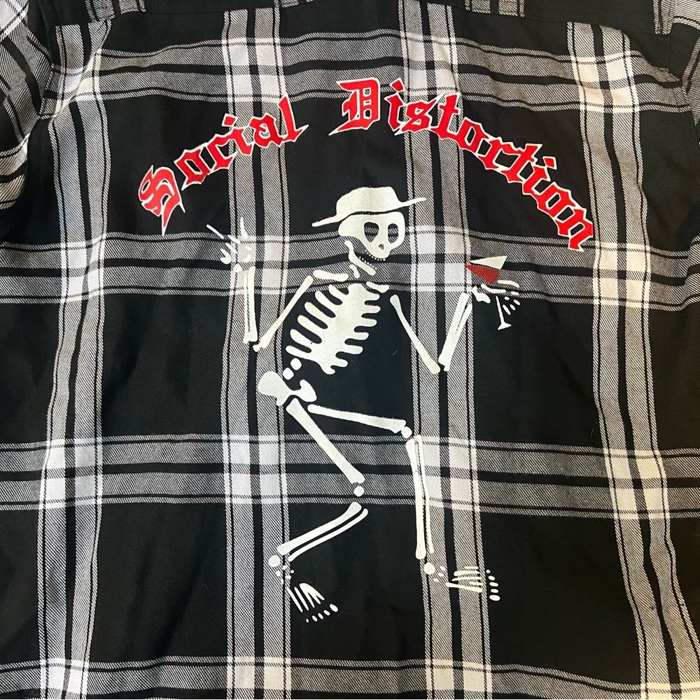 Social Distortion Flannel